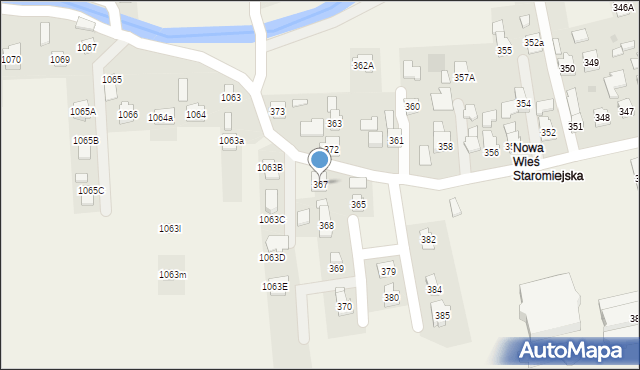 Nowa Wieś, Nowa Wieś, 367, mapa Nowa Wieś