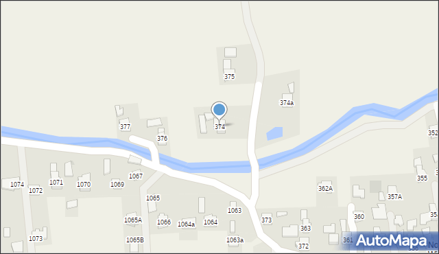 Nowa Wieś, Nowa Wieś, 374, mapa Nowa Wieś