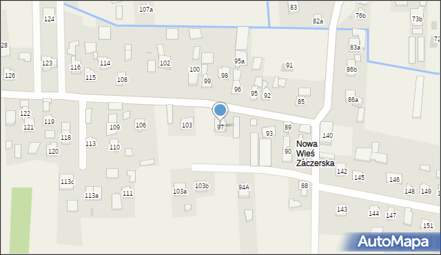 Nowa Wieś, Nowa Wieś, 97, mapa Nowa Wieś