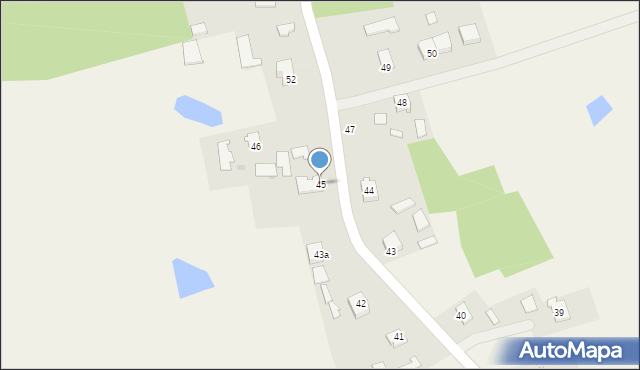 Nowa Wieś, Nowa Wieś, 45, mapa Nowa Wieś