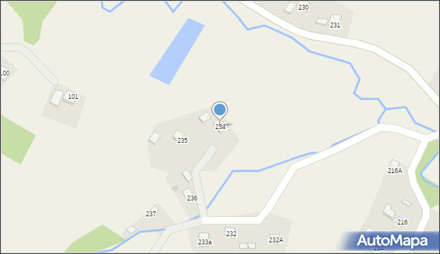 Nowa Wieś, Nowa Wieś, 234, mapa Nowa Wieś