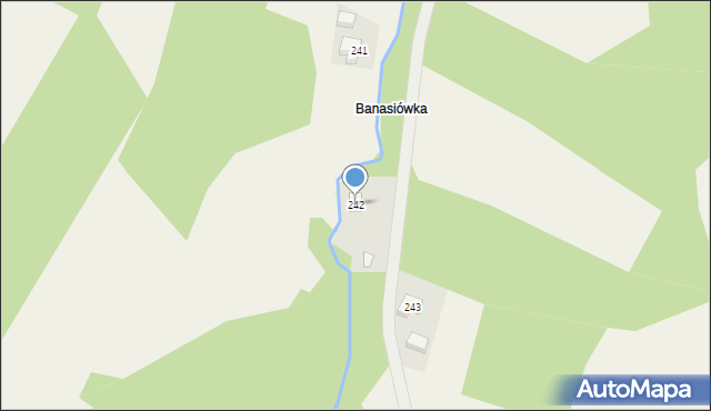 Nowa Wieś, Nowa Wieś, 242, mapa Nowa Wieś