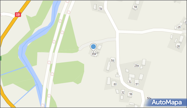 Nowa Wieś, Nowa Wieś, 30a, mapa Nowa Wieś