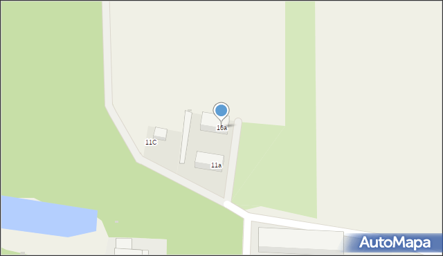 Nowa Wieś, Nowa Wieś, 16a, mapa Nowa Wieś