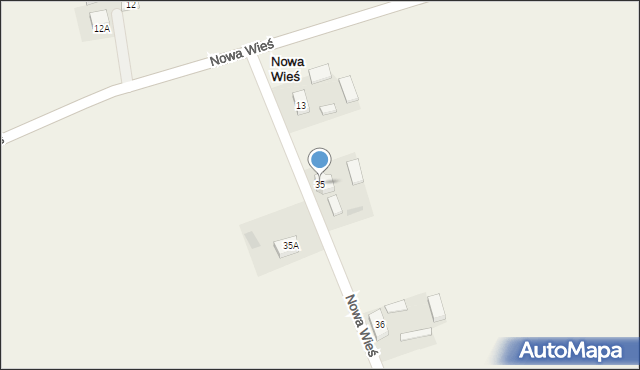 Nowa Wieś, Nowa Wieś, 35, mapa Nowa Wieś