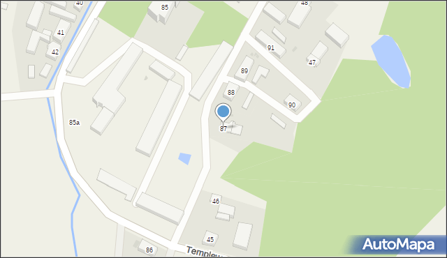 Nowa Wieś, Nowa Wieś, 87, mapa Nowa Wieś