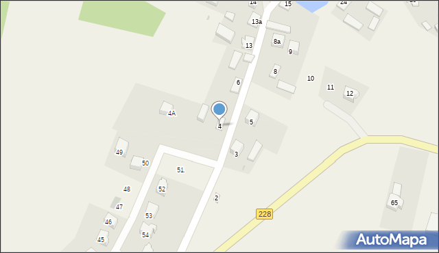 Nowa Wieś, Nowa Wieś, 4, mapa Nowa Wieś
