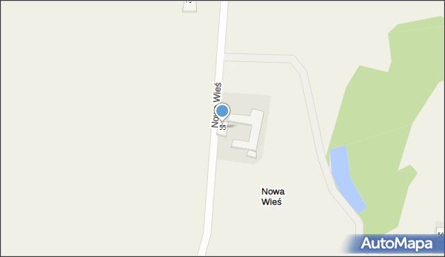 Nowa Wieś, Nowa Wieś, 55, mapa Nowa Wieś