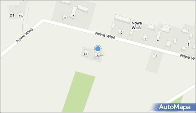 Nowa Wieś, Nowa Wieś, 6b, mapa Nowa Wieś