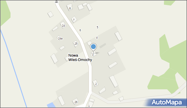 Nowa Wieś-Dmochy, Nowa Wieś-Dmochy, 4, mapa Nowa Wieś-Dmochy