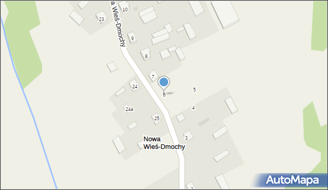 Nowa Wieś-Dmochy, Nowa Wieś-Dmochy, 6, mapa Nowa Wieś-Dmochy