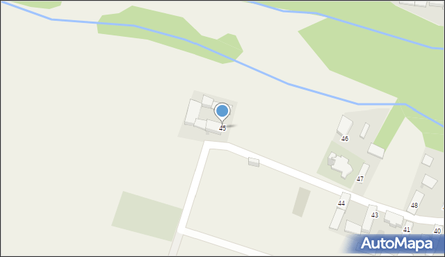 Nowa Wieś Głubczycka, Nowa Wieś Głubczycka, 45, mapa Nowa Wieś Głubczycka