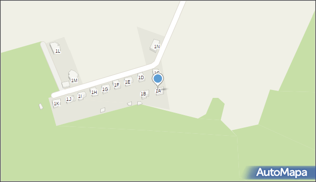 Nowa Wieś Grodziska, Nowa Wieś Grodziska, 1A, mapa Nowa Wieś Grodziska