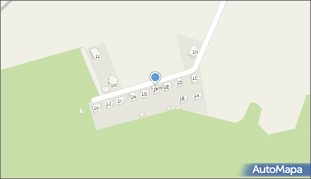 Nowa Wieś Grodziska, Nowa Wieś Grodziska, 1F, mapa Nowa Wieś Grodziska