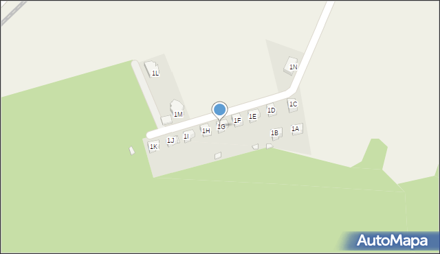 Nowa Wieś Grodziska, Nowa Wieś Grodziska, 1G, mapa Nowa Wieś Grodziska