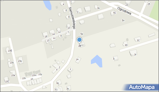 Nowa Wieś Kętrzyńska, Nowa Wieś Kętrzyńska, 1B, mapa Nowa Wieś Kętrzyńska