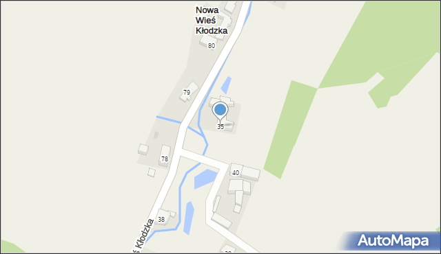 Nowa Wieś Kłodzka, Nowa Wieś Kłodzka, 35, mapa Nowa Wieś Kłodzka