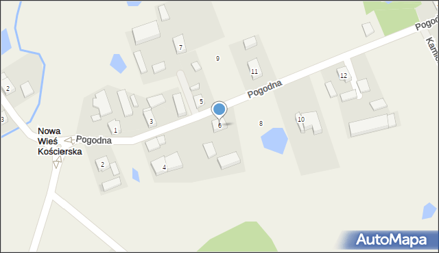 Nowa Wieś Kościerska, Nowa Wieś Kościerska, 15, mapa Nowa Wieś Kościerska