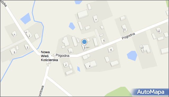 Nowa Wieś Kościerska, Nowa Wieś Kościerska, 22, mapa Nowa Wieś Kościerska