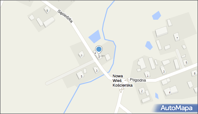 Nowa Wieś Kościerska, Nowa Wieś Kościerska, 24, mapa Nowa Wieś Kościerska