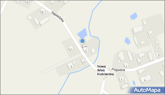 Nowa Wieś Kościerska, Nowa Wieś Kościerska, 24a, mapa Nowa Wieś Kościerska