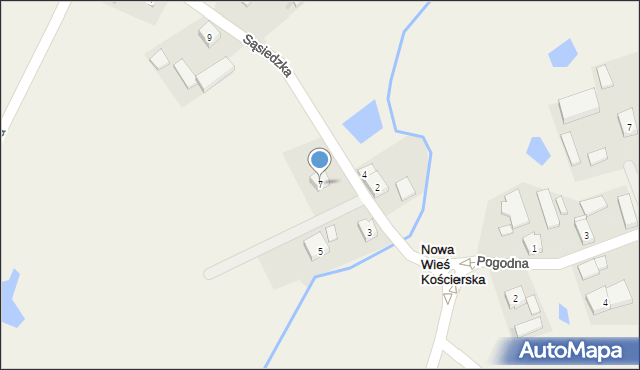 Nowa Wieś Kościerska, Nowa Wieś Kościerska, 26a, mapa Nowa Wieś Kościerska