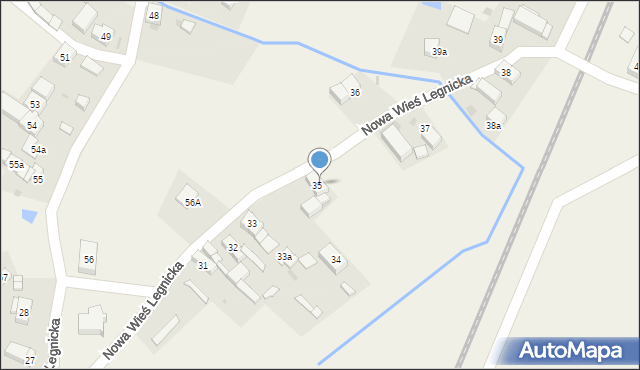 Nowa Wieś Legnicka, Nowa Wieś Legnicka, 35, mapa Nowa Wieś Legnicka