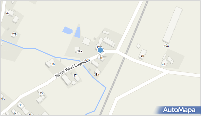 Nowa Wieś Legnicka, Nowa Wieś Legnicka, 38, mapa Nowa Wieś Legnicka
