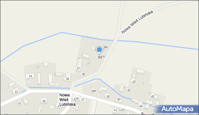 Nowa Wieś Lubińska, Nowa Wieś Lubińska, 38a, mapa Nowa Wieś Lubińska