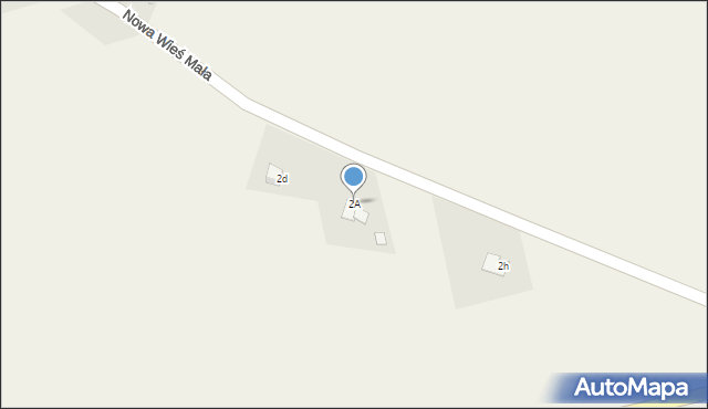 Nowa Wieś Mała, Nowa Wieś Mała, 2A, mapa Nowa Wieś Mała