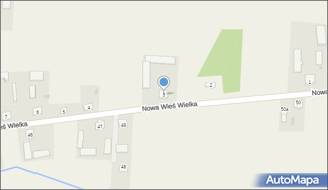 Nowa Wieś Wielka, Nowa Wieś Wielka, 3, mapa Nowa Wieś Wielka