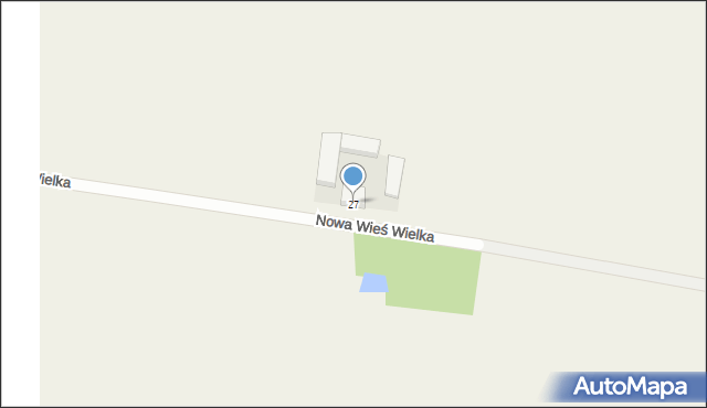 Nowa Wieś Wielka, Nowa Wieś Wielka, 27, mapa Nowa Wieś Wielka