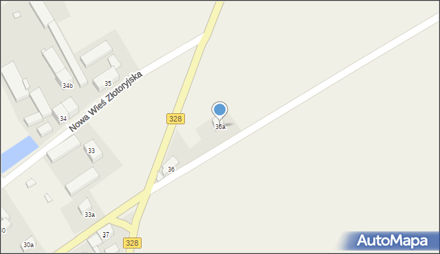 Nowa Wieś Złotoryjska, Nowa Wieś Złotoryjska, 36a, mapa Nowa Wieś Złotoryjska