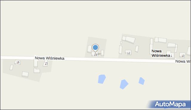 Nowa Wiśniewka, Nowa Wiśniewka, 13, mapa Nowa Wiśniewka