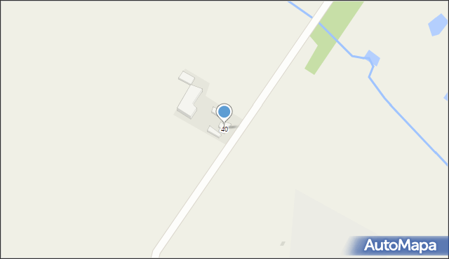 Nowa Wojska, Nowa Wojska, 40, mapa Nowa Wojska