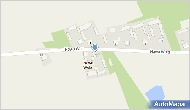 Nowa Wola, Nowa Wola, 2, mapa Nowa Wola