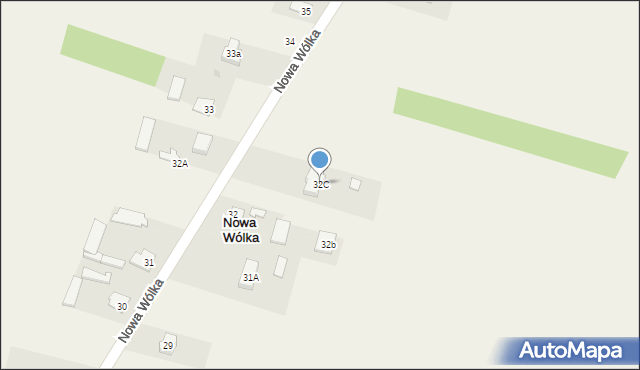 Nowa Wólka, Nowa Wólka, 32C, mapa Nowa Wólka