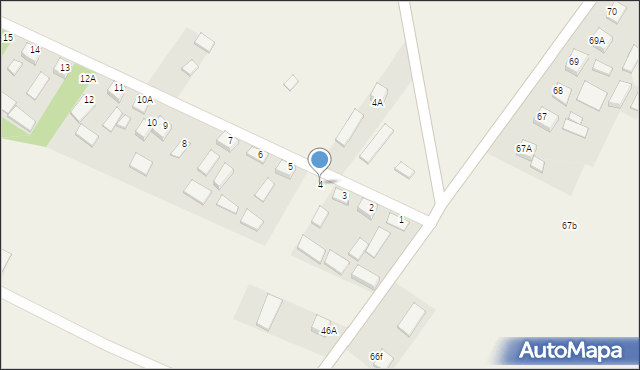 Nowa Zagość, Nowa Zagość, 4, mapa Nowa Zagość