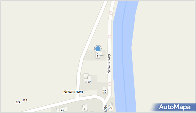 Nowakowo, Nowakowo, 31, mapa Nowakowo