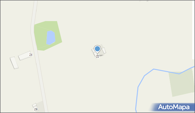 Nowe Błonowo, Nowe Błonowo, 22, mapa Nowe Błonowo