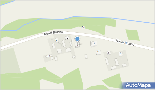 Nowe Brusno, Nowe Brusno, 3, mapa Nowe Brusno