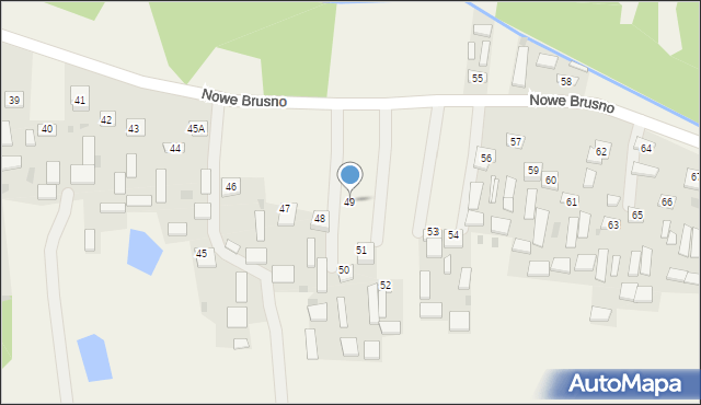 Nowe Brusno, Nowe Brusno, 49, mapa Nowe Brusno