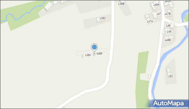 Nowe Bystre, Nowe Bystre, 138g, mapa Nowe Bystre