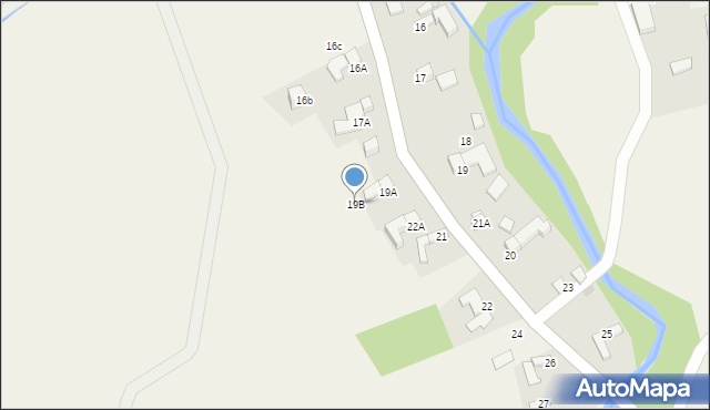 Nowe Bystre, Nowe Bystre, 19B, mapa Nowe Bystre