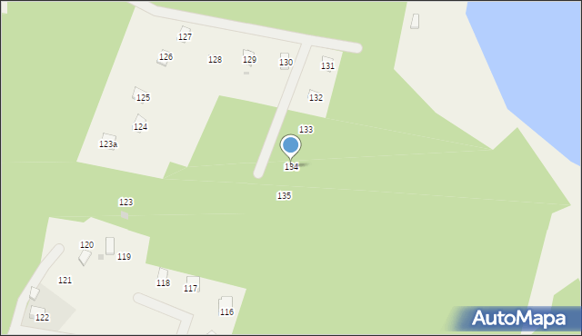 Nowe Czaple, Nowe Czaple, 134, mapa Nowe Czaple