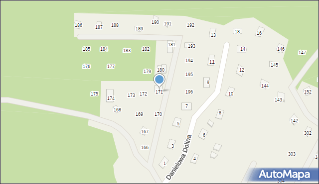 Nowe Czaple, Nowe Czaple, 171, mapa Nowe Czaple