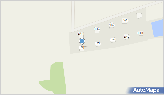 Nowe Dobra, Nowe Dobra, 106j, mapa Nowe Dobra