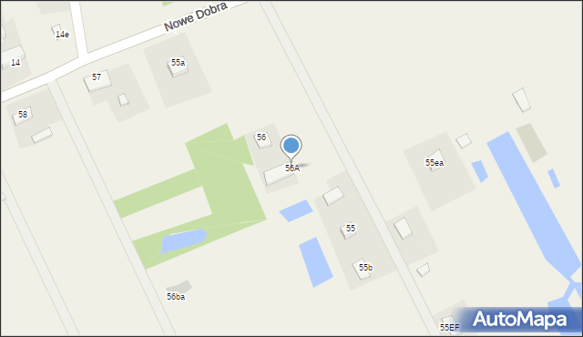 Nowe Dobra, Nowe Dobra, 56A, mapa Nowe Dobra