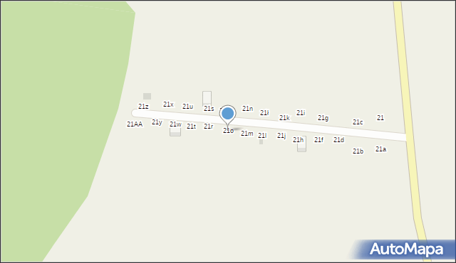 Nowe Drawsko, Nowe Drawsko, 21o, mapa Nowe Drawsko