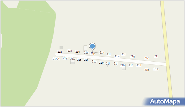 Nowe Drawsko, Nowe Drawsko, 21p, mapa Nowe Drawsko